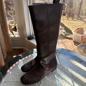 No Boundaries Dark Brown Tall Riding Boots NWT